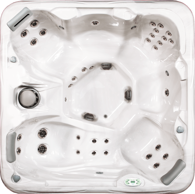 The South Seas 735L Special edition hot tub seating plan