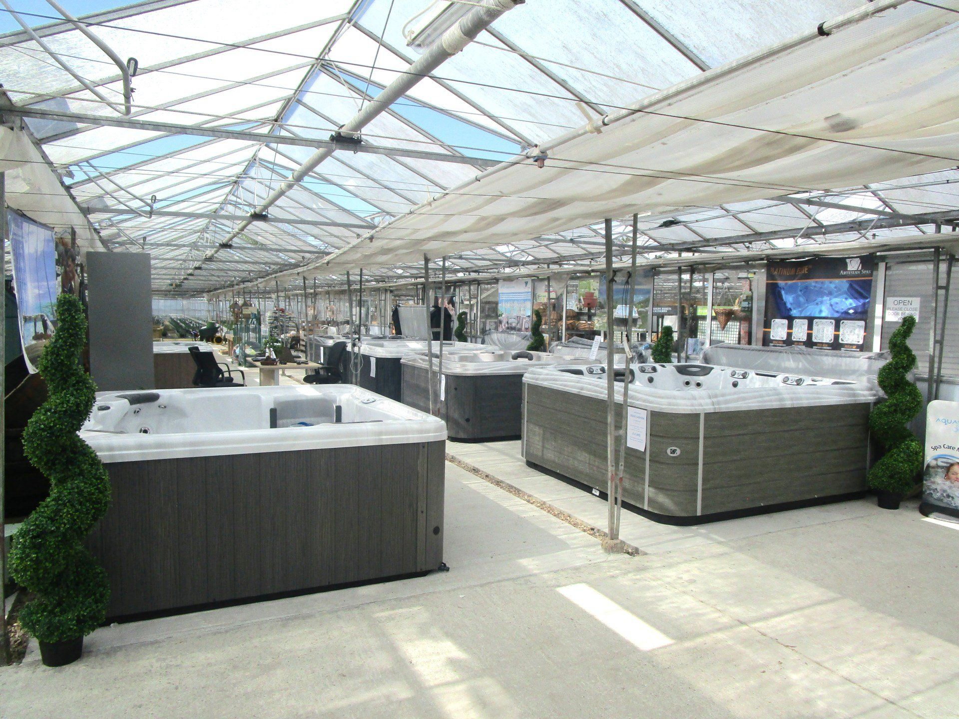 Hot tub Haven Surrey showroom Bookham
