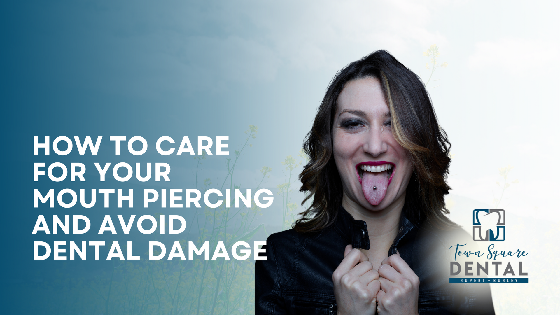 How to care for your mouth piercing and avoid dental damage