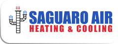 The blue and red logo for Saguaro Air Heating & Cooling.