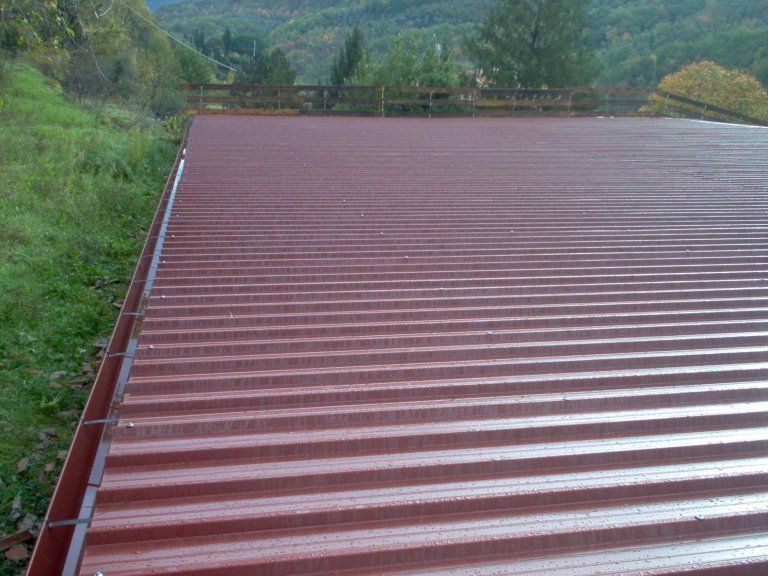 copertura di un capannone industriale