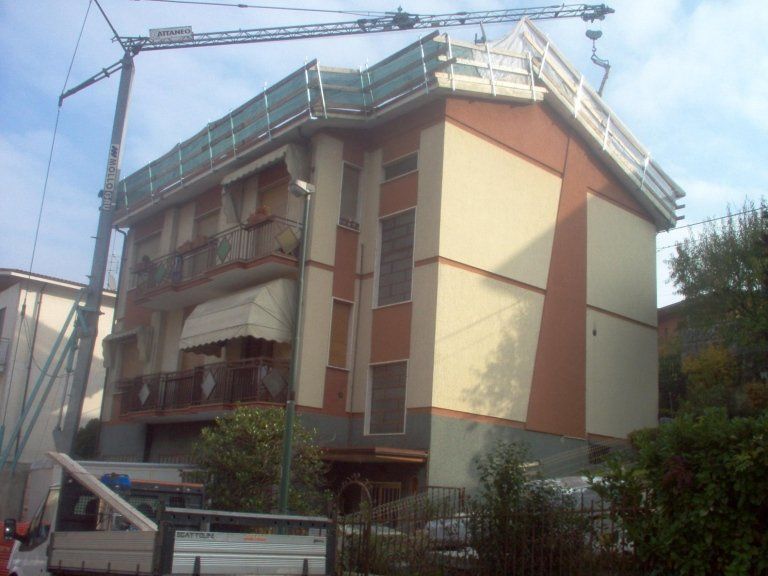 rimozione eternit da un condominio