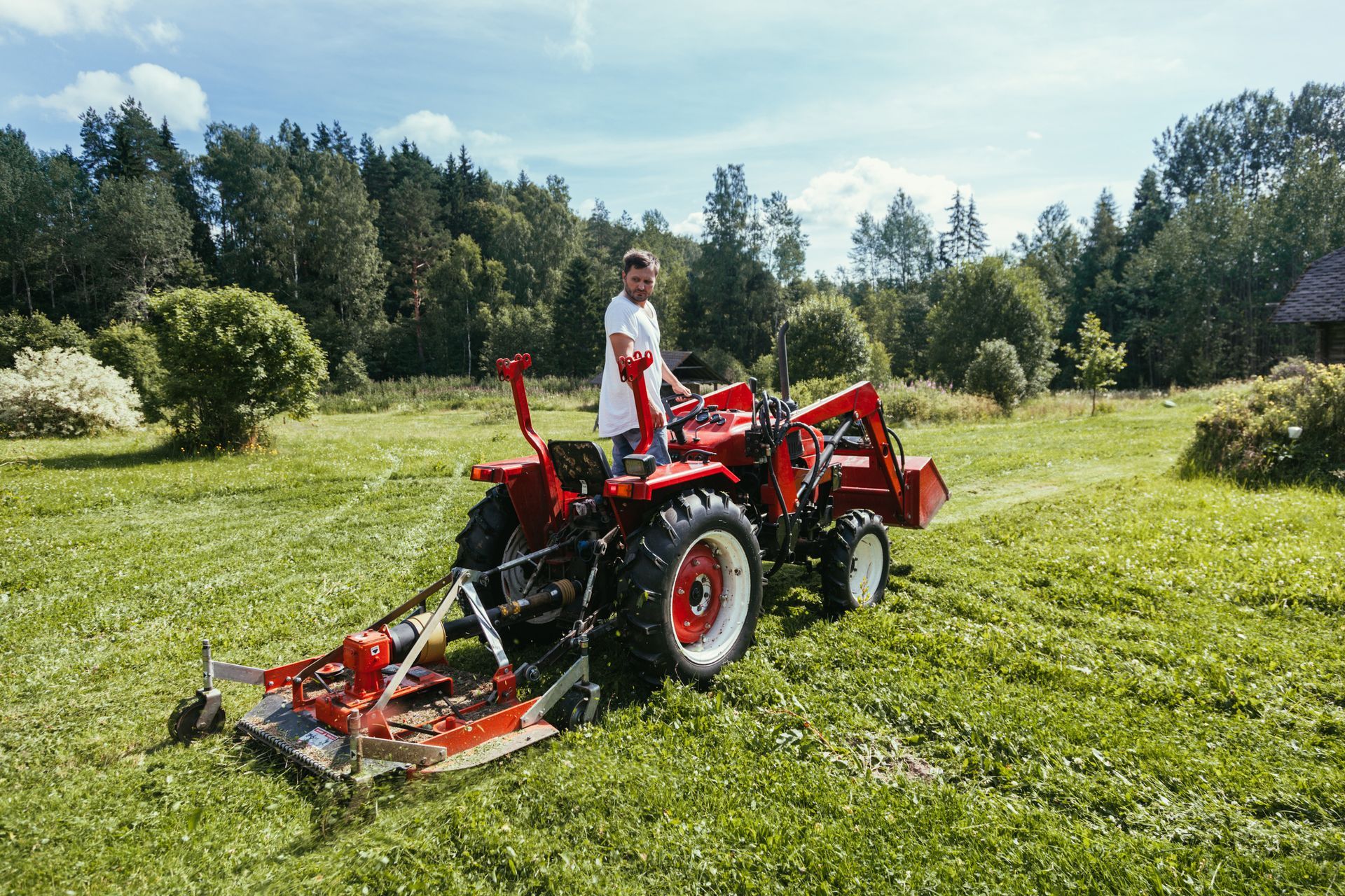Cutting Leaves — Quakertown, PA — Jim's Landscaping and Excavating