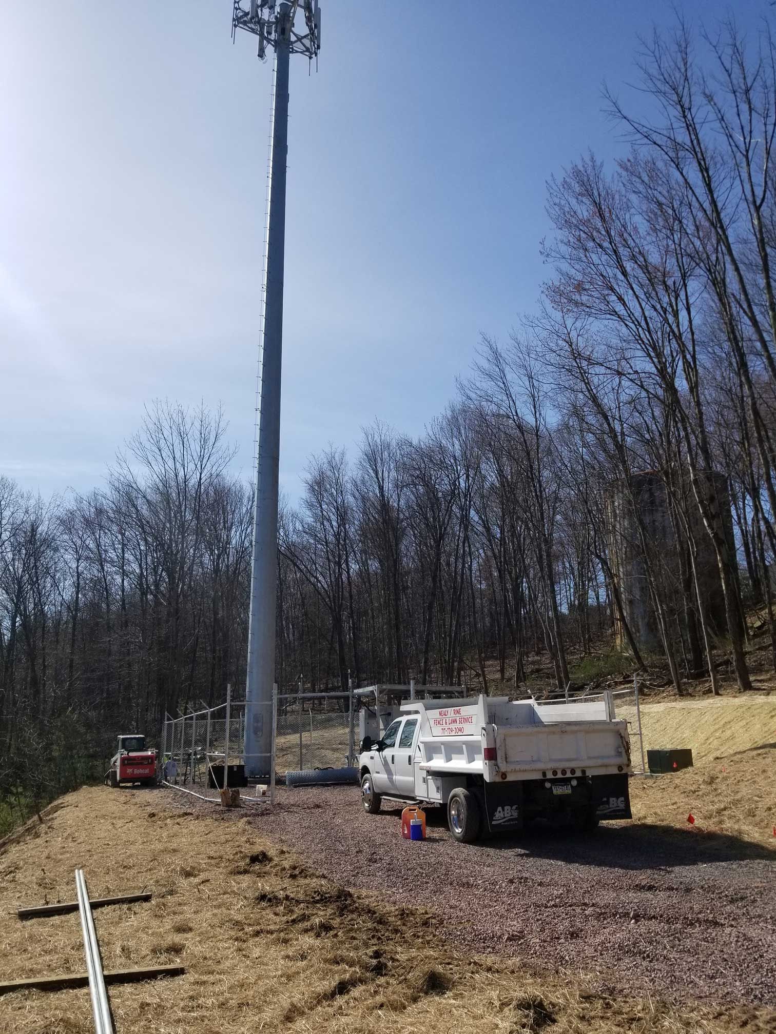 Modern chain fences — Shippensburg, PA — Nealy Fence