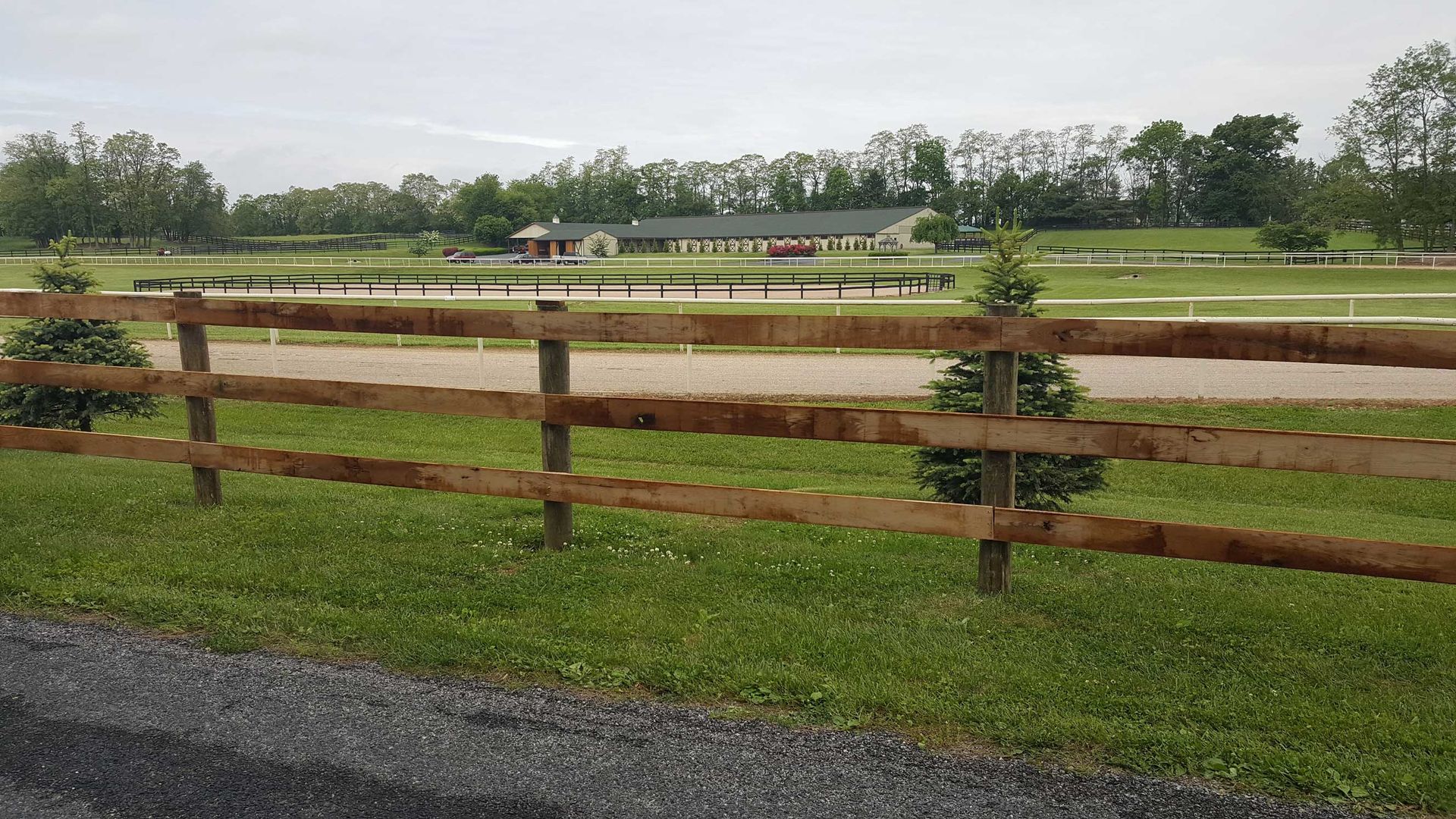Newly installed wood fences — Shippensburg, PA — Nealy Fence