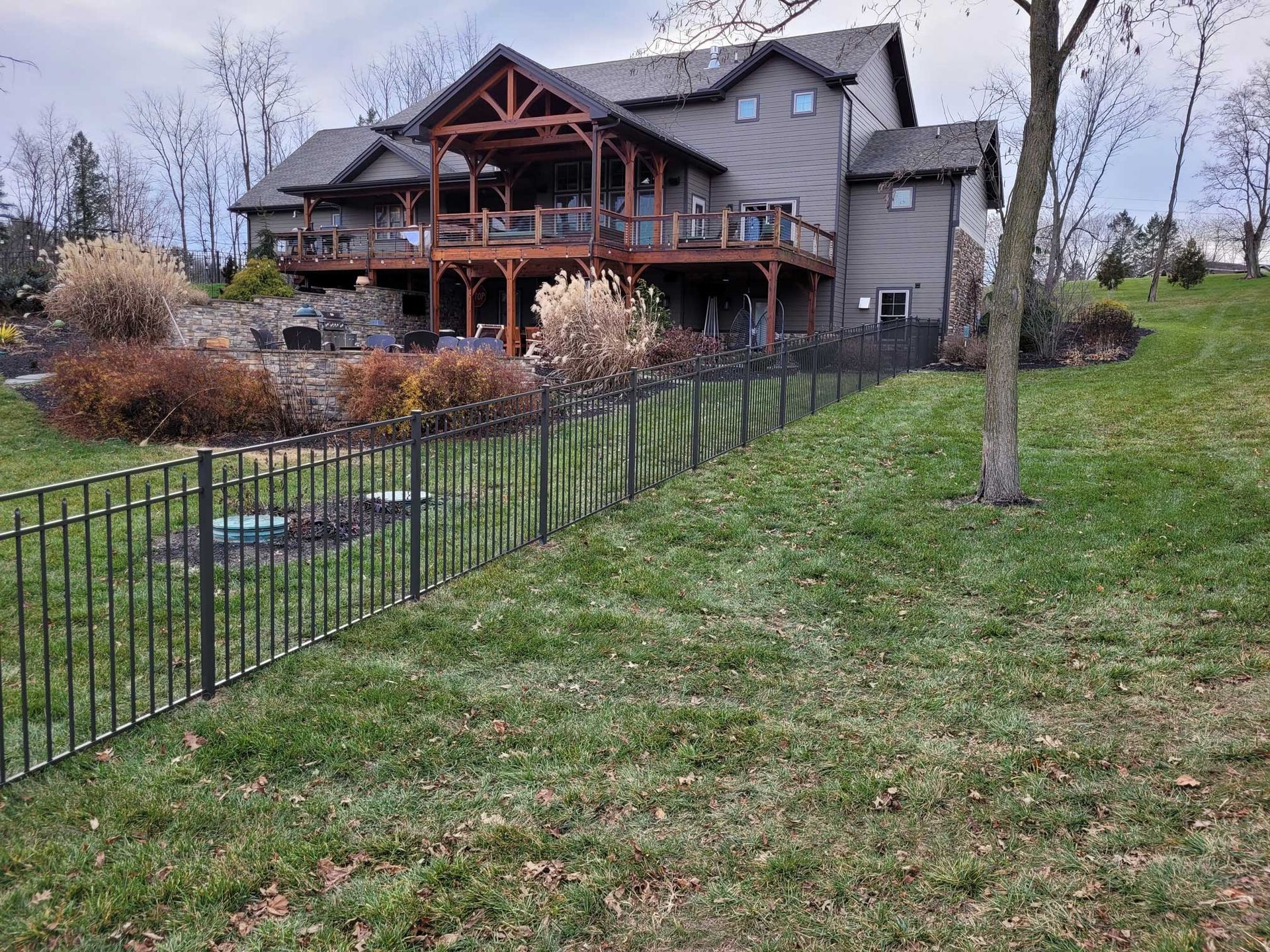 Modern aluminum fences — Shippensburg, PA — Nealy Fence