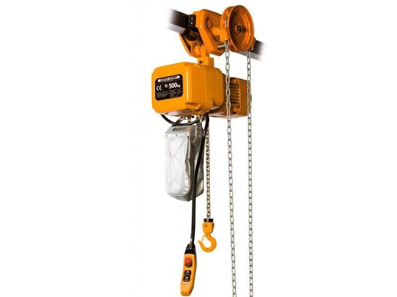 Hoist with parallel trolley