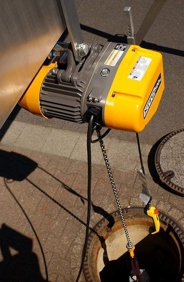 Paranco con doppia catena