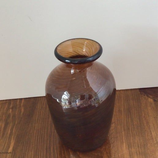 Vase, Brown, (102-C-1)