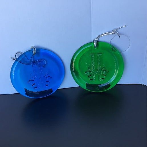 Blenko, Suncatcher, Houston Logo (6-X-25)