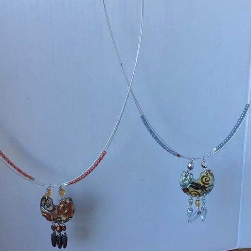 Clay Necklace (89-D-3)