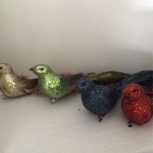 Large Glitter Bird (48-K-5)