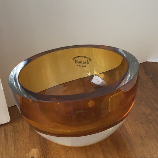 Badash, Bowl, Amber (34-P-8)