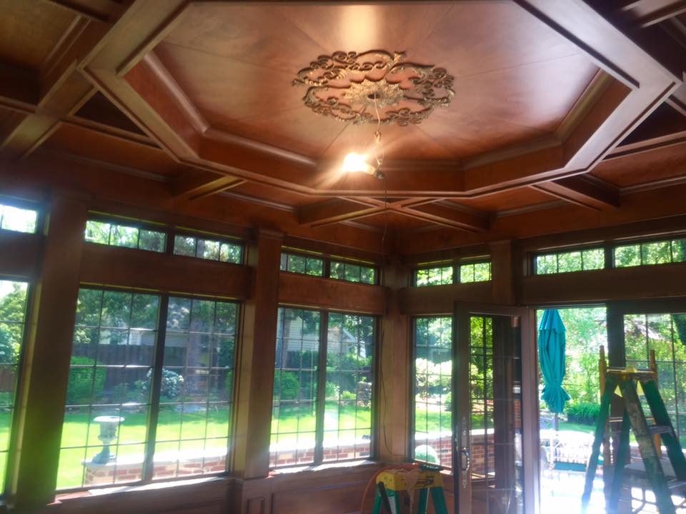 room made of ornate carpentry