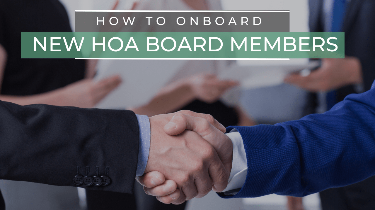 HOW TO ONBOARD NEW SAN FRANCISCO HOA BOARD MEMBERS San Francisco Association Management  - Article Banner