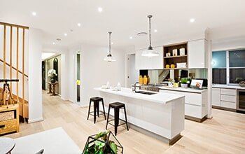 Kitchen Vinyl Flooring — Flooring Company in Gaithersburg, MD Kitchen Vinyl Flooring — Flooring Company in Gaithersburg, MD