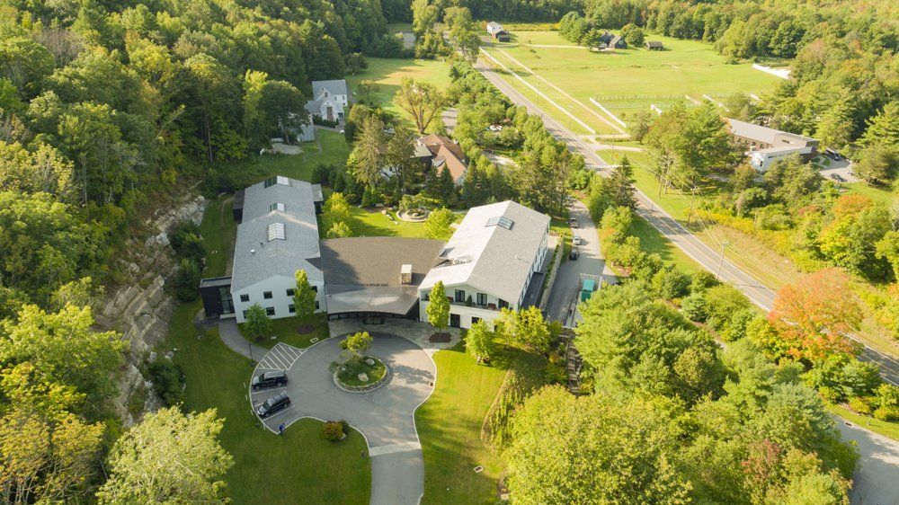 Aerial Drone Photography of Mountainside Treatment Center CT