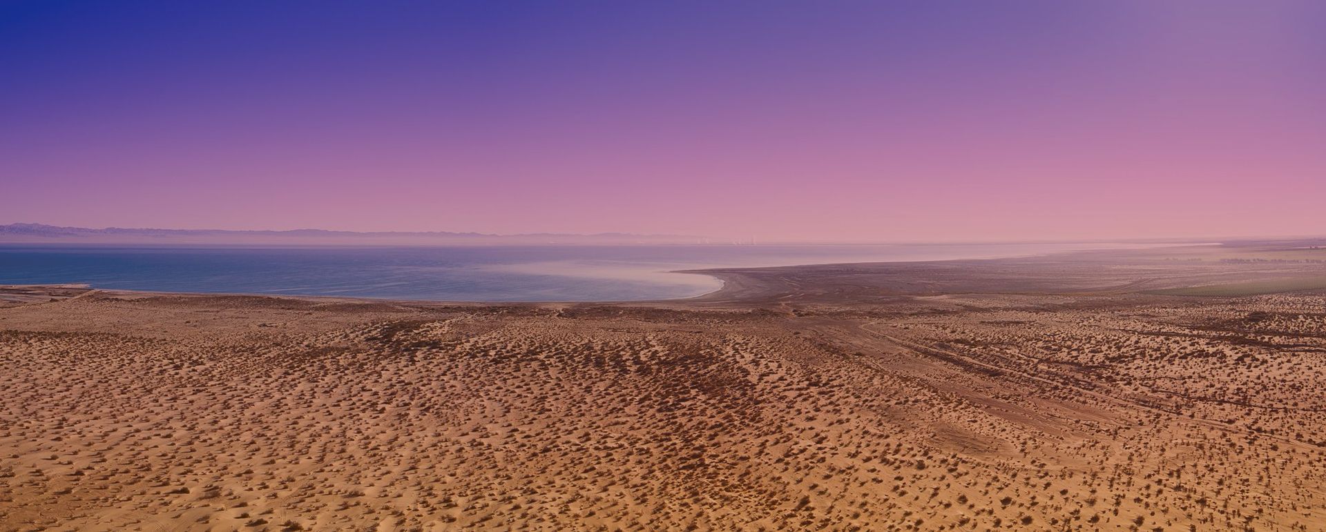 Aerial Drone Photography of Salton Sea California