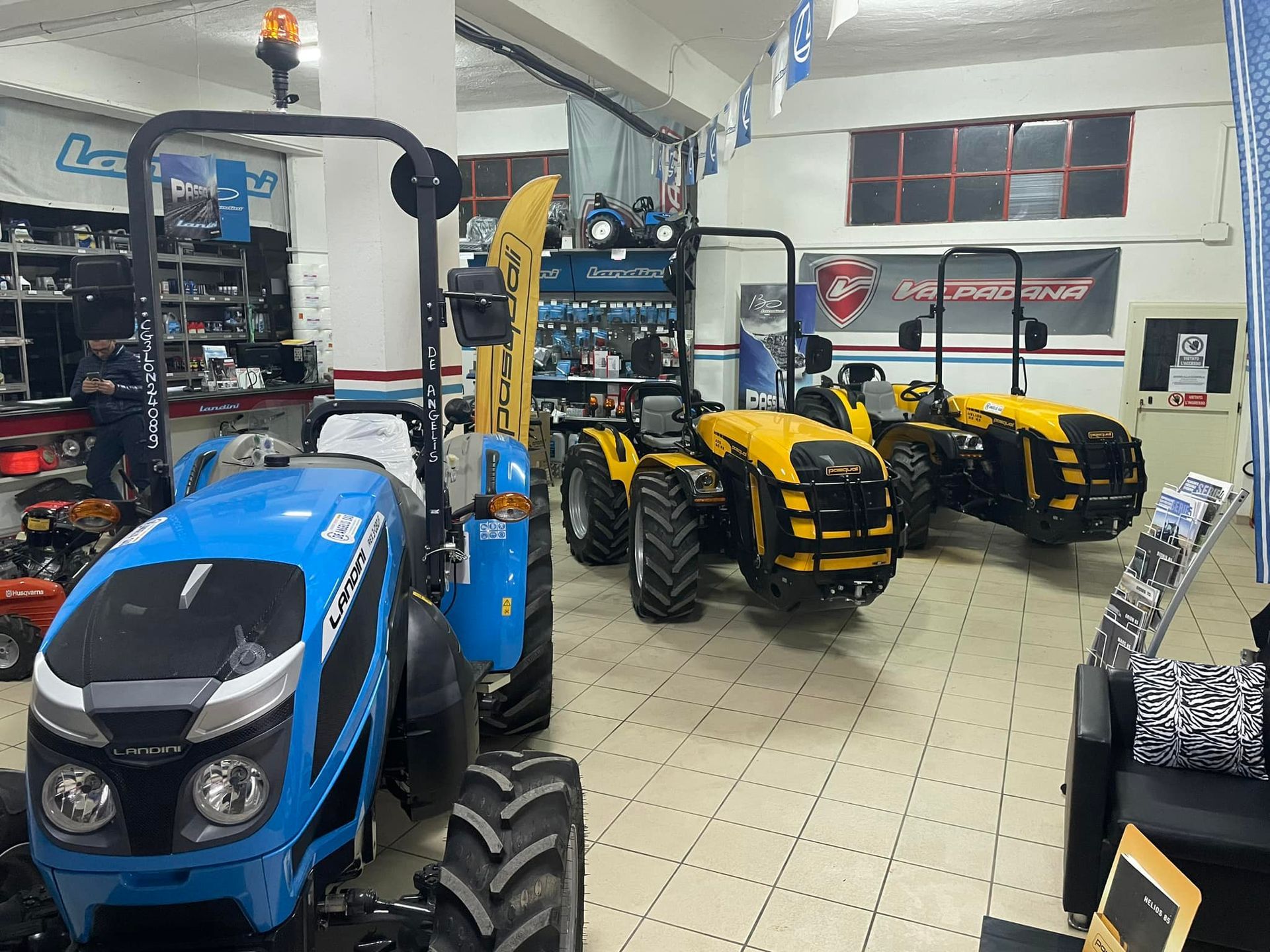 esposizione trattori