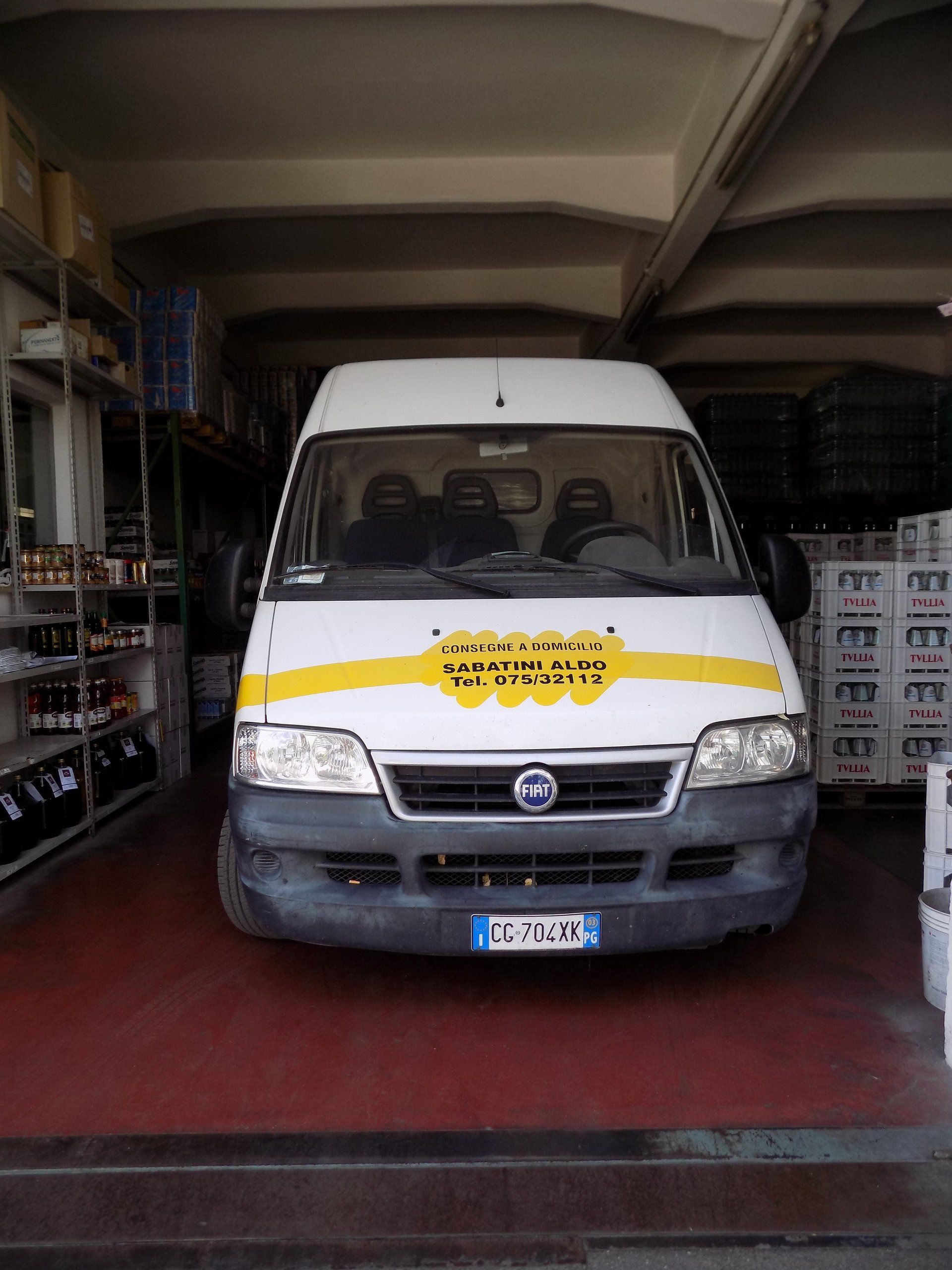 mezzo per le consegne a domicilio