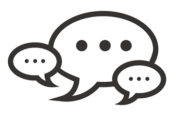 Dialogue Bubble Icon - Contact Us for Home Inspection Services in Norco, California