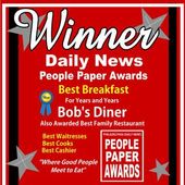 Bob 's diner is the winner of the daily news people paper awards