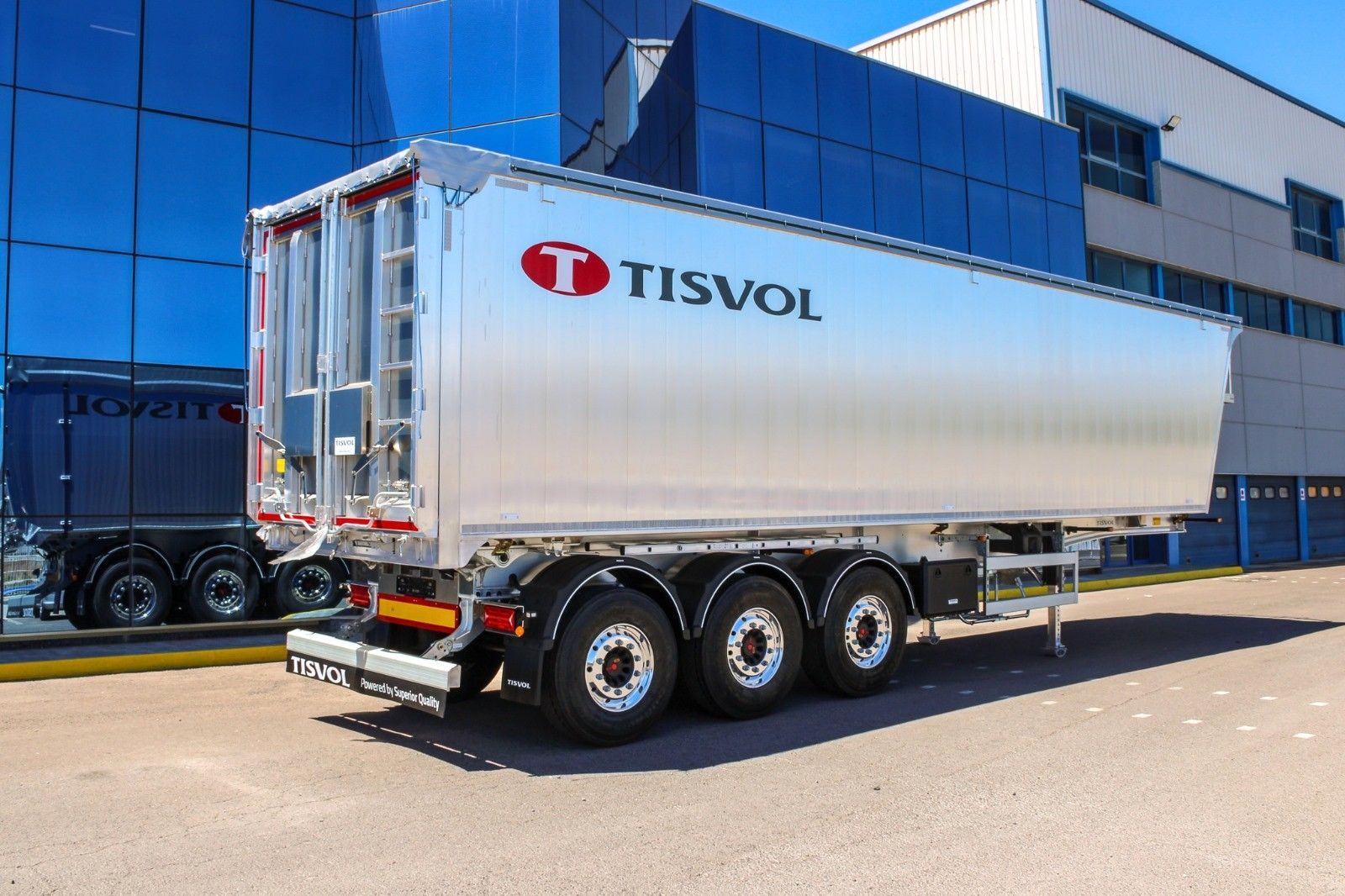 Tisvol Coroa Ceres Natura Organic piekabes puspiekabes poolhaagised puspriekaba pašizgāzējs graudu piekabe, graudi 55 kbm kempf benalu stas schmitz schwarzmueller bodex wielton mega lauksaimniecības tehnika light semitrailer mega light viegla puspiekabe