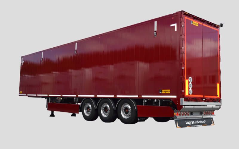 Kustīgās grīdas puspiekabes LEGRAS