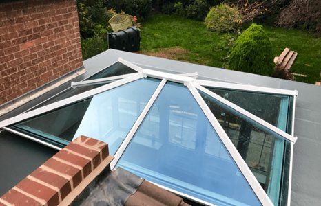 GRP fibreglass roofing