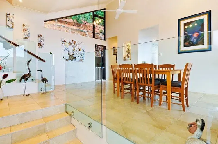 Stairs and Dinning Area — Redlynch, QLD — Wes Mansfield Construction