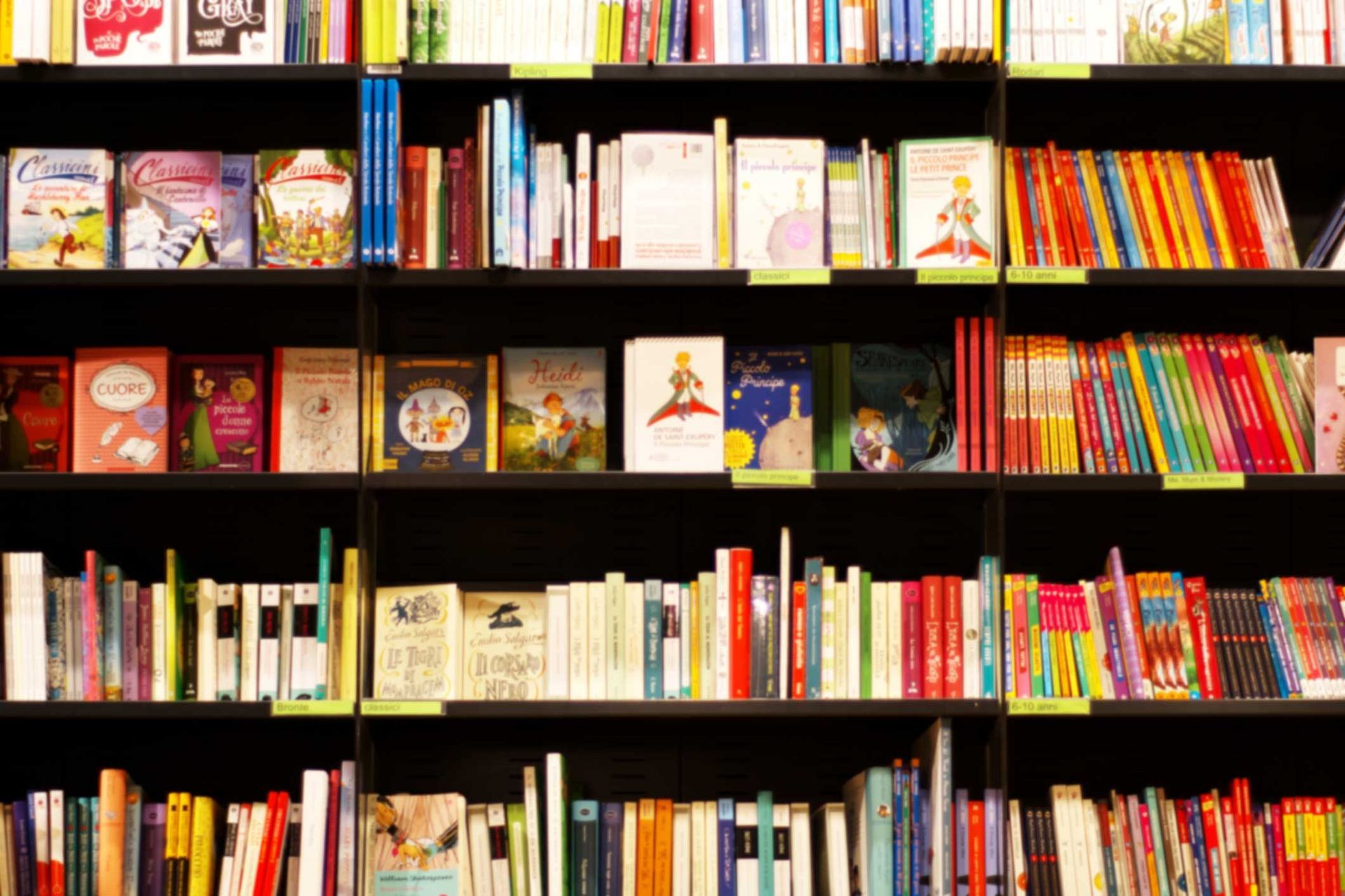 Espositore di libri