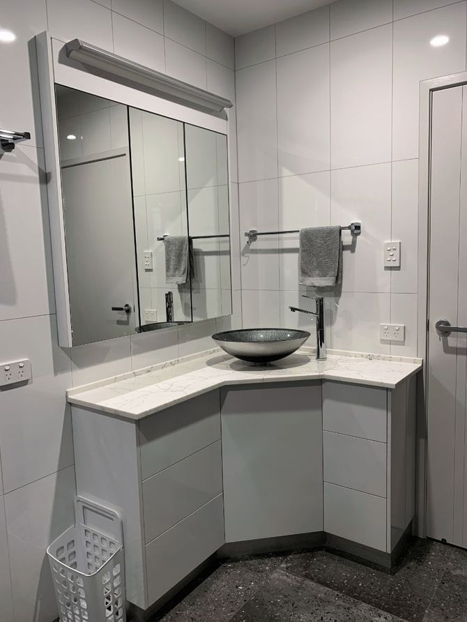 Vanity and Sink — Richters Joinery in Bundaberg, QLD
