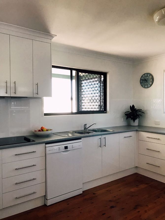 Open Window Above Kitchen Sink — Richters Joinery in Bundaberg, QLD