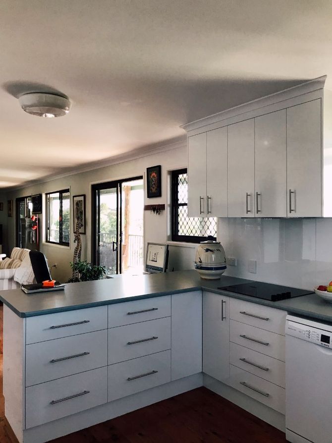 Kitchen Countertop With Drawers — Richters Joinery in Bundaberg, QLD