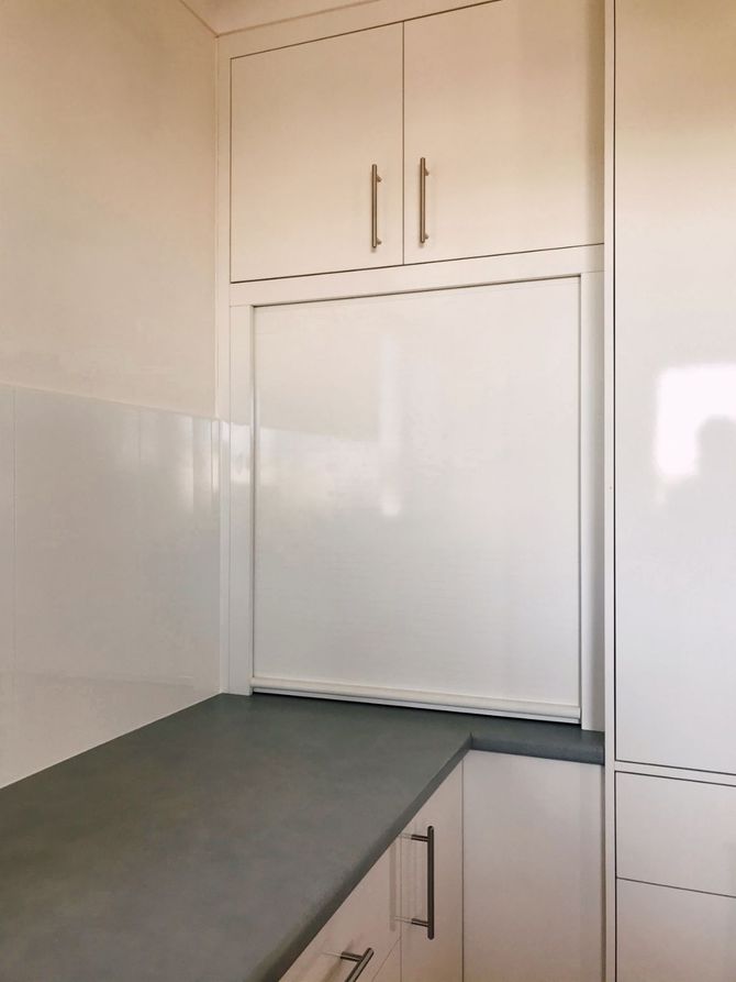 White Cabinet — Richters Joinery in Bundaberg, QLD
