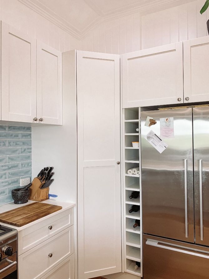 Vertical Pantry Storage — Richters Joinery in Bundaberg, QLD