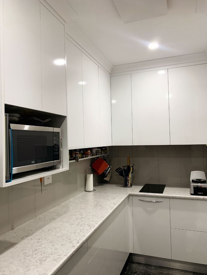 White Cabinets and Storage — Richters Joinery in Bundaberg, QLD