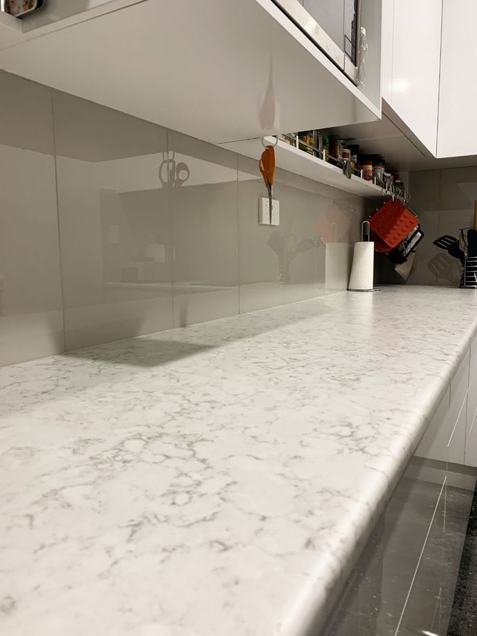 Marble Countertop — Richters Joinery in Bundaberg, QLD