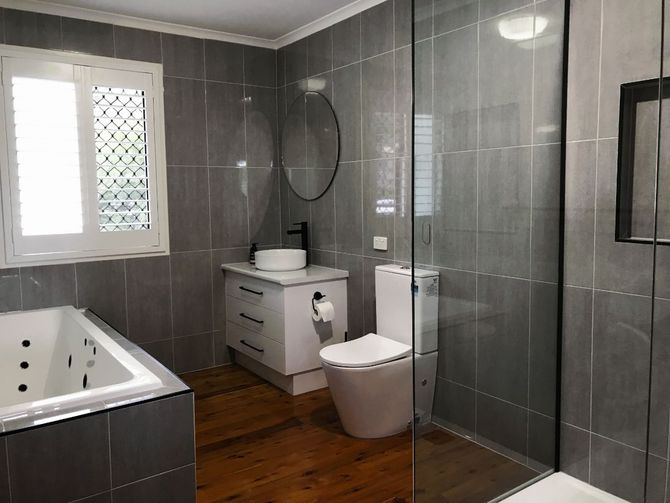 Clean Bathroom — Richters Joinery in Bundaberg, QLD