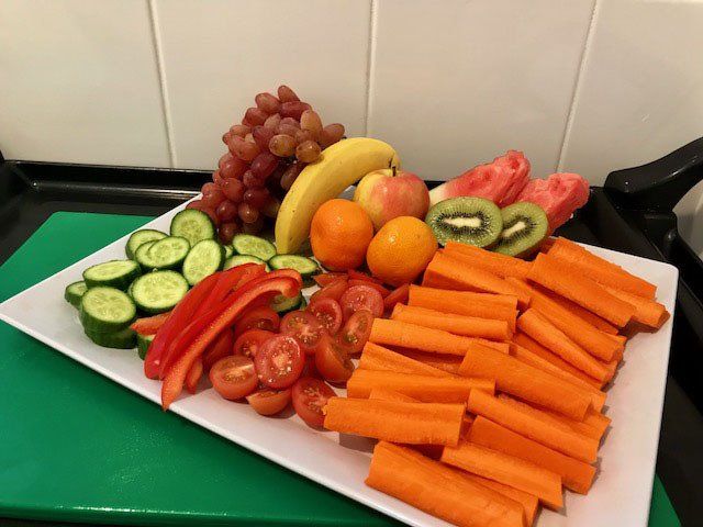 Healthy Fruits In A Platter — Early Childhood Education in Central Coast, NSW