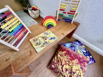 Wooden Colourful Abacus Kids Toy — Early Childhood Education in Central Coast, NSW