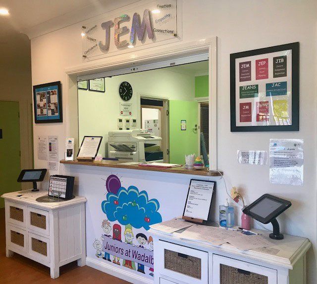 JEM Reception Area — Early Childhood Education in Central Coast, NSW
