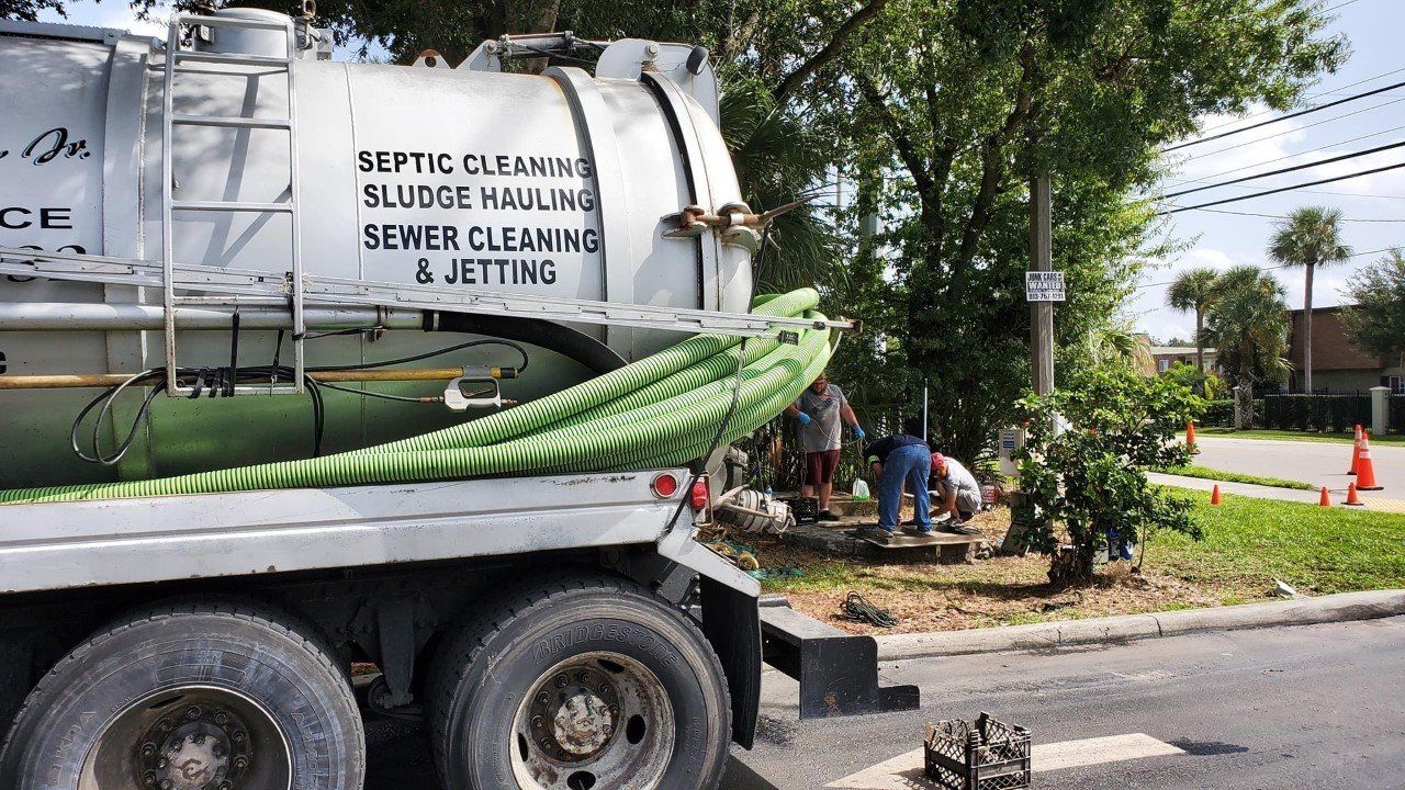 Septic Truck — Holiday, FL — Arthur H Price JR Septic Service