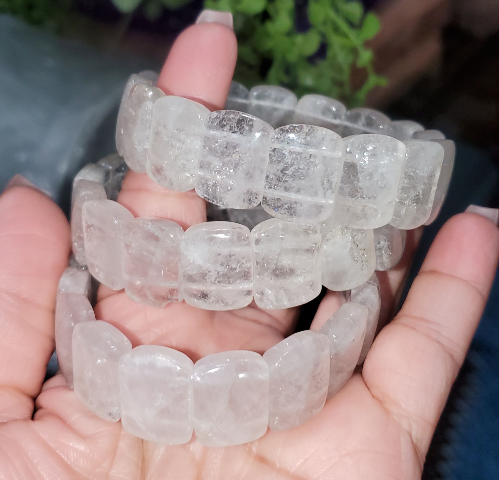 Clear Quartz Bracelet 1pc