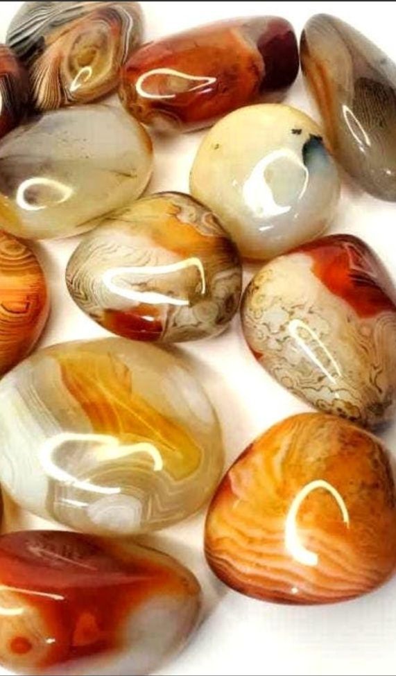 PALM STONES, TUMBLES & CRYSTAL CHIPS