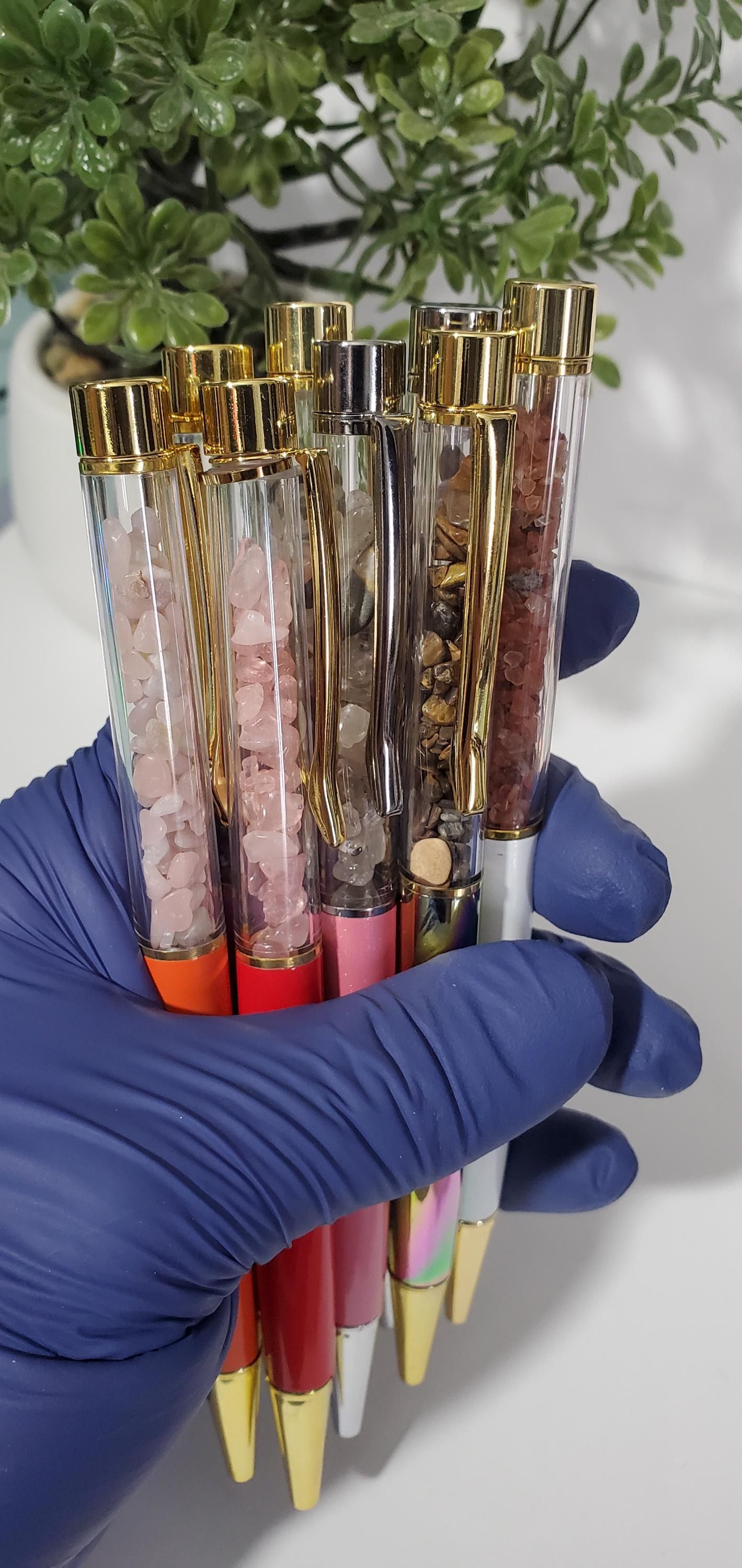 Crystal Chip Pens 1pc