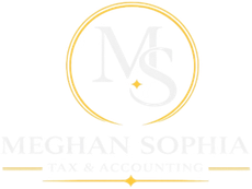 Logo: Blue arcs framing cursive 