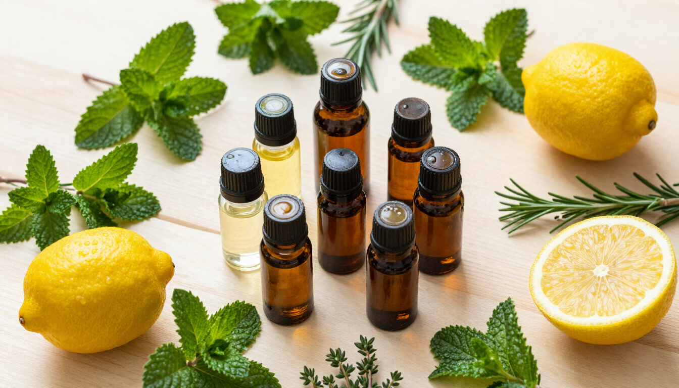 Essential Oils and Spring Flowers