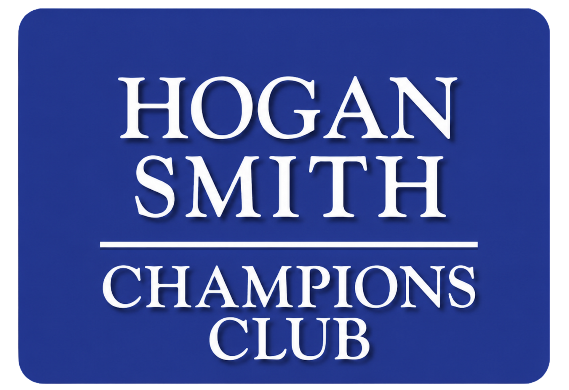 Hogan Smith Champions Club logo
