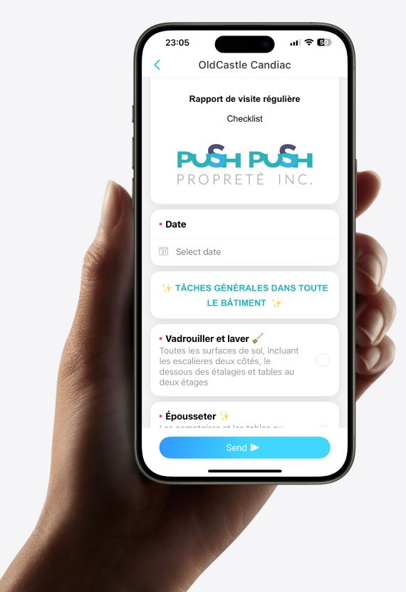 App Push Push Proprete